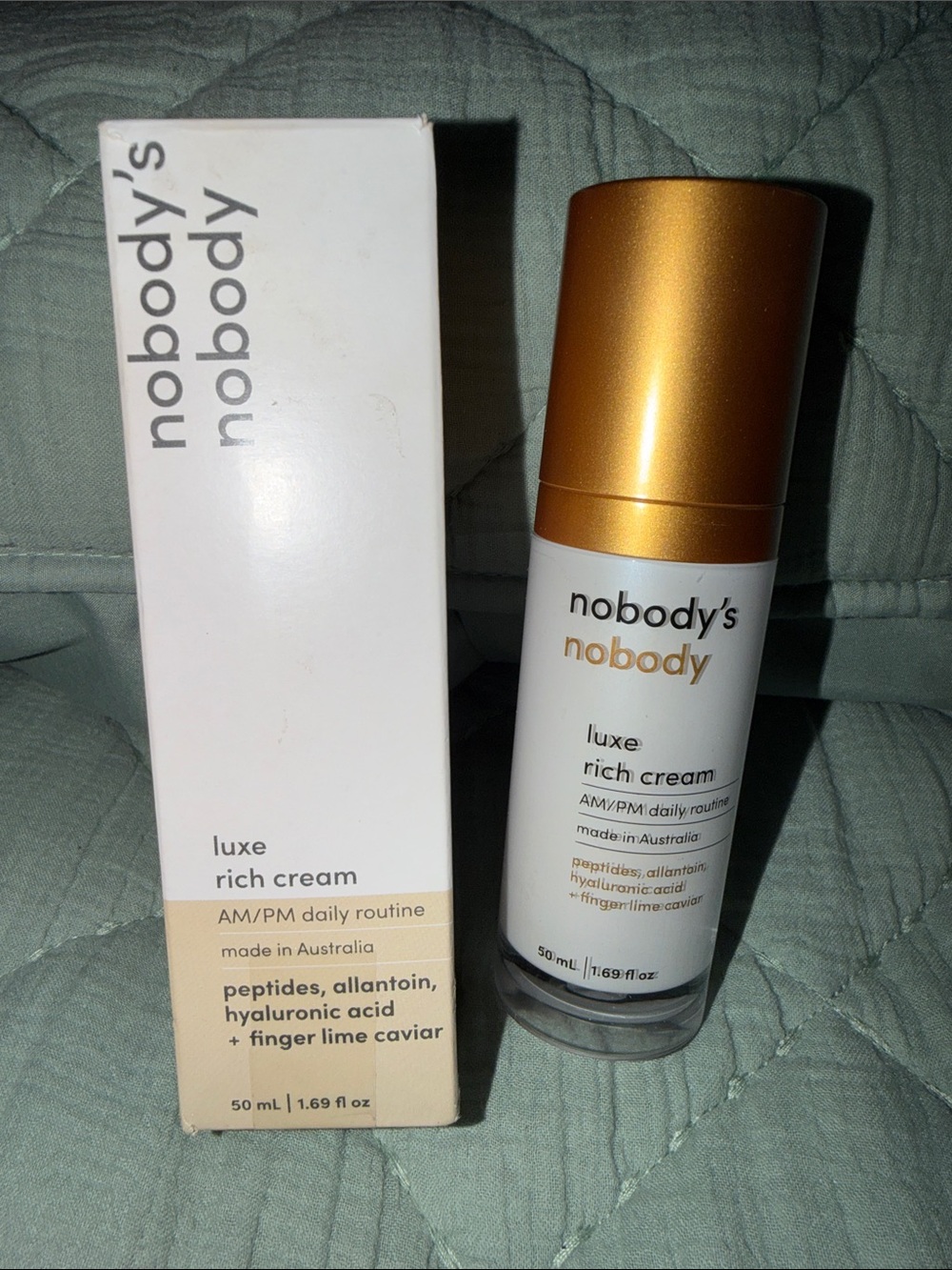 Nobody’s Nobody Luxe Rich Cream